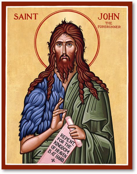 St John The Baptist Icon 726