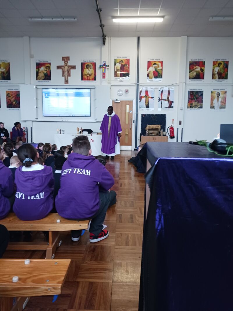 Image for the Tweet beginning: Father Joel celebrated a wonderful