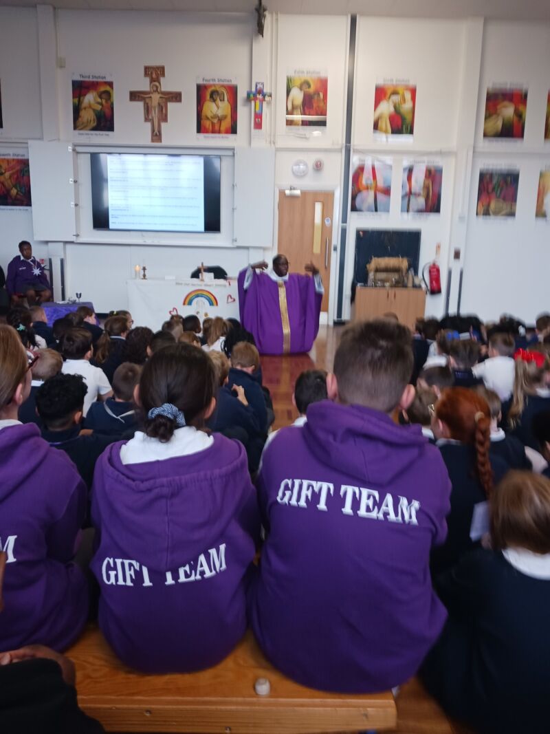 Image for the Tweet beginning: Father Joel celebrated a wonderful